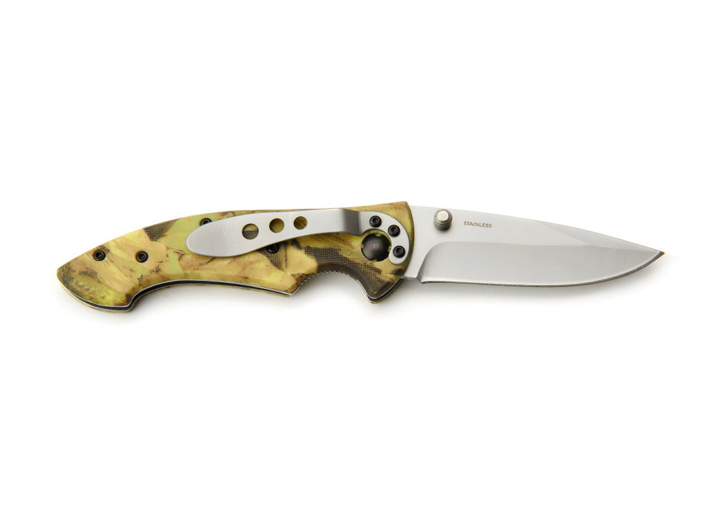 Whitby Camo Lock Knife (3")