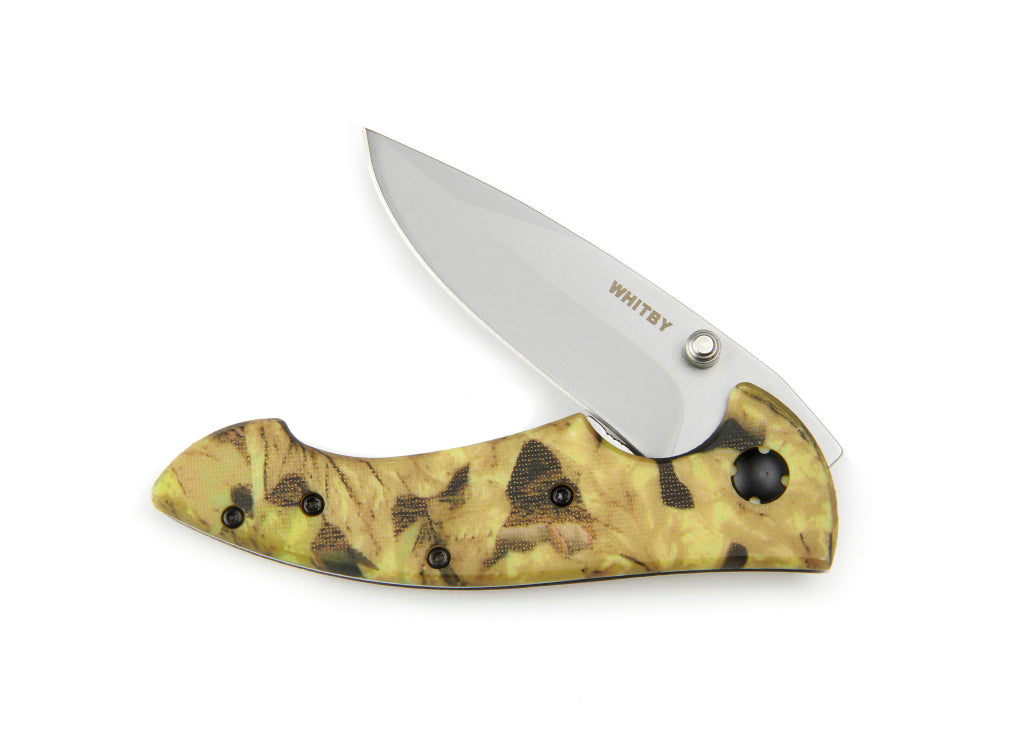 Whitby Camo Lock Knife (3")