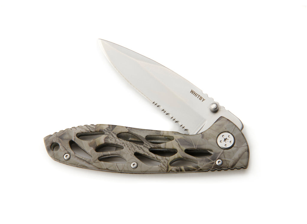Whitby Camo Lock Knife (3.5")