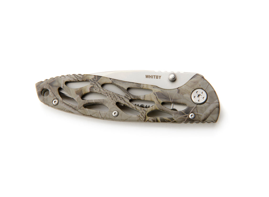 Whitby Camo Lock Knife (3.5")