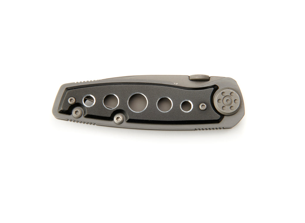 Whitby Black Gun Metal Lock Knife (2.5")