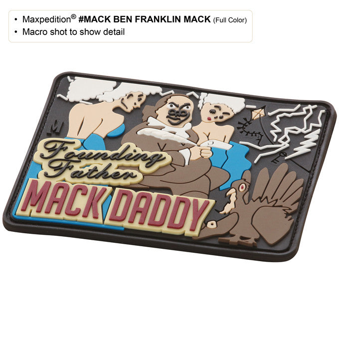 Maxpedition BEN FRANKLIN MACK Arid Patch