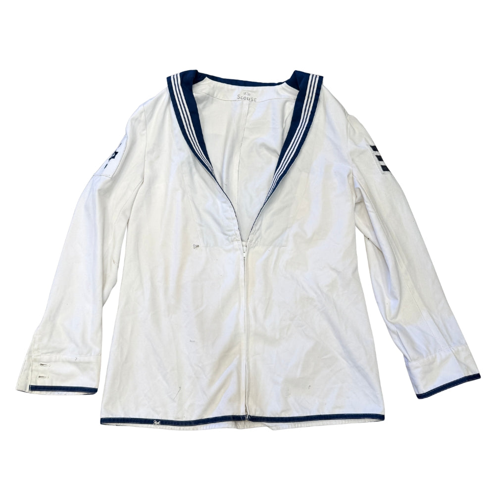 British Military Men's Royal Navy Class II White Jumper