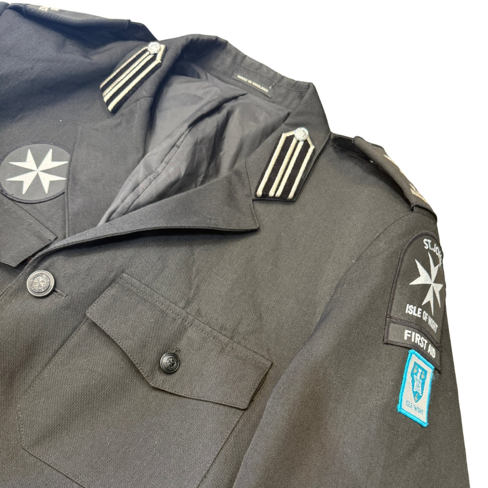 Men's St John Ambulance Black Uniform Jacket