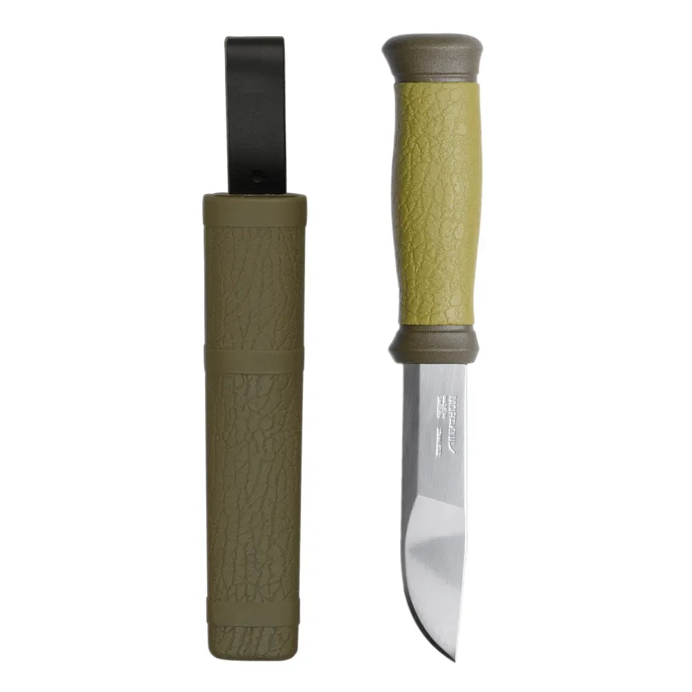 Mora 2000 Bushcraft Knife - Olive