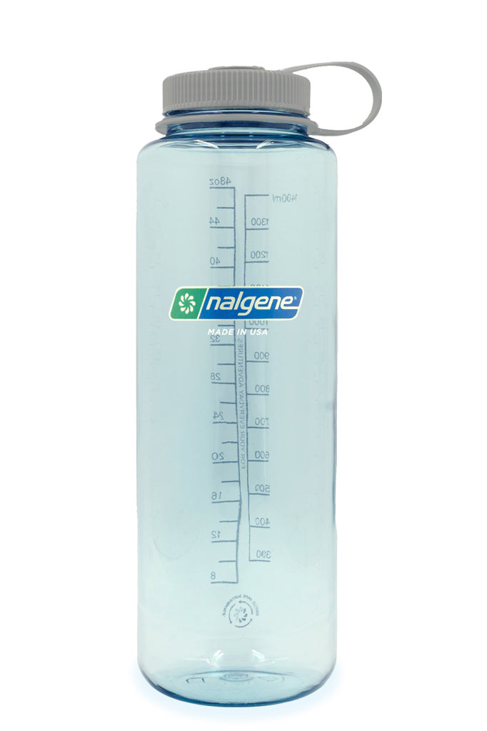 Nalgene 50oz / 1.5L Sustain Wide Mouth Bottle - Seafoam