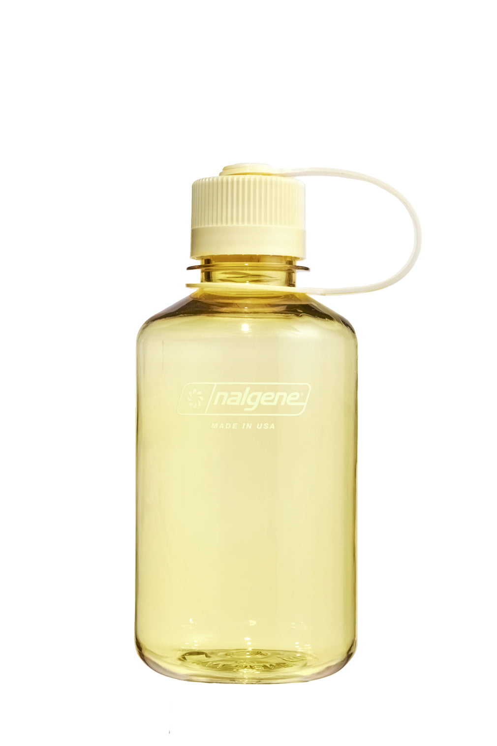 Nalgene 16oz / 0.5L Sustain Narrow Mouth Bottle - Monochrome Butter