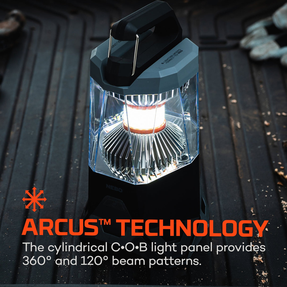 Nebo Galileo 1600 Flex Rechargeable Lantern