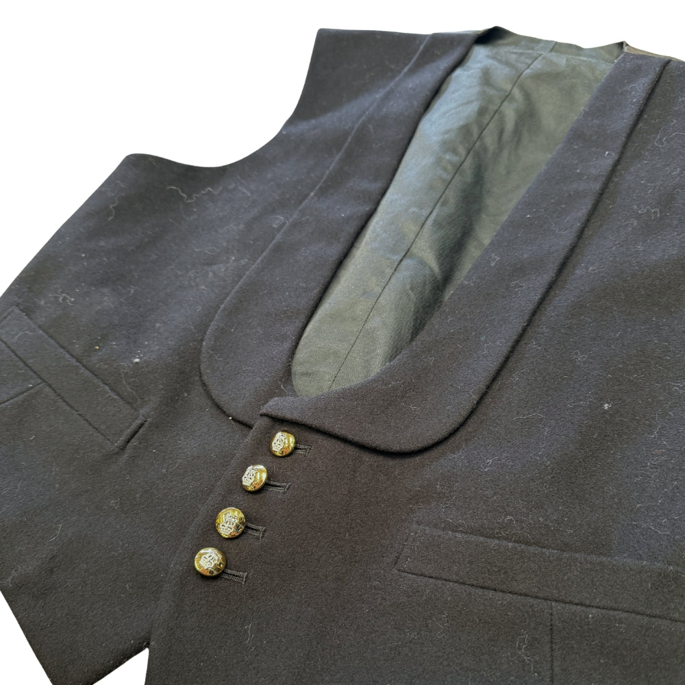 British Military Men's Royal Marines Officers' No.2B Mess Dress Waistcoat