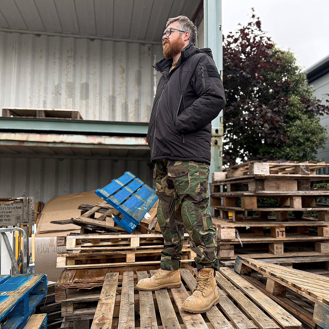 Kombat UK Delta SF Kom-Tex Jacket in Black