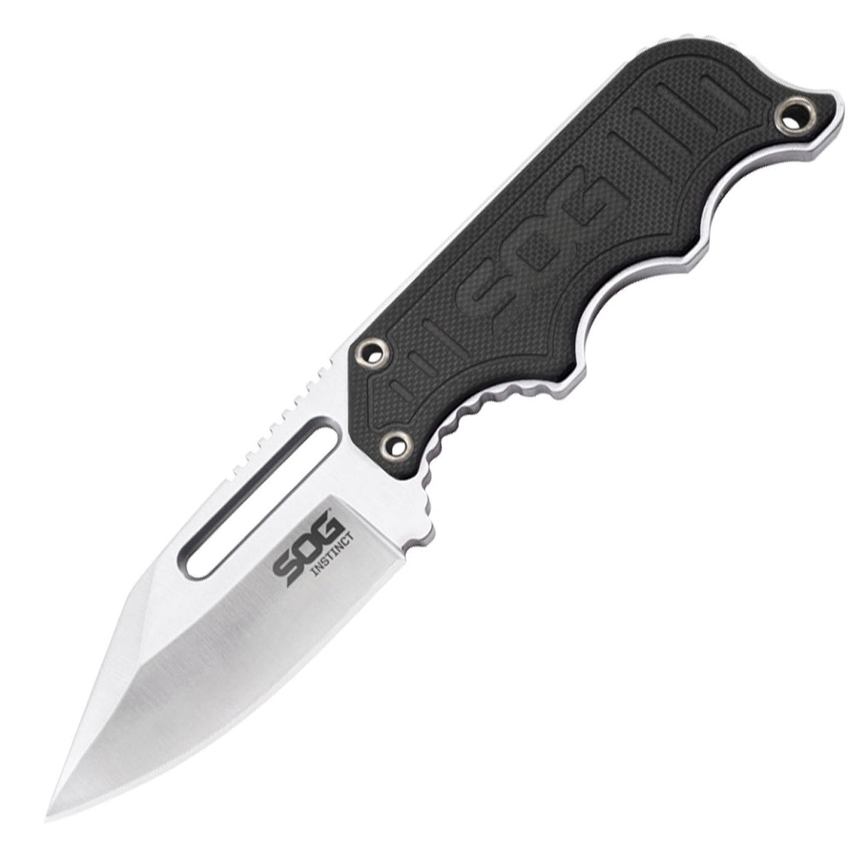SOG Instinct Satin G10 Fixed Blade