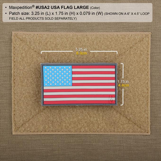 Maxpedition USA Flag Stealth Patch Large