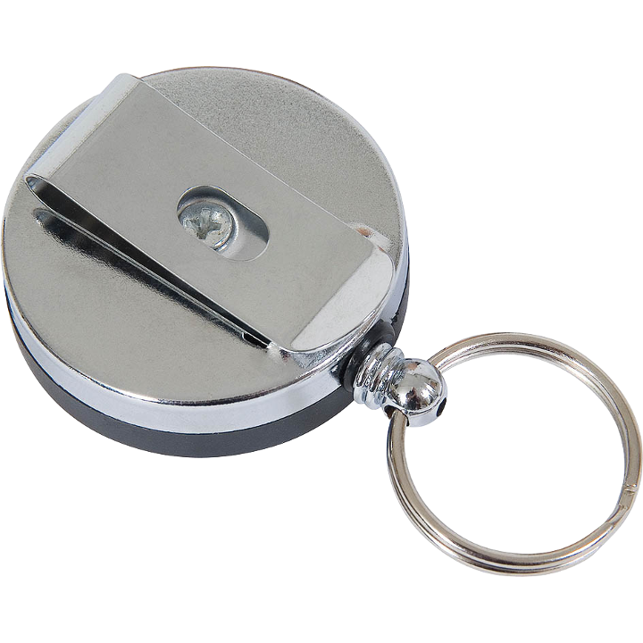 Viper Key Id Lanyard - Chrome