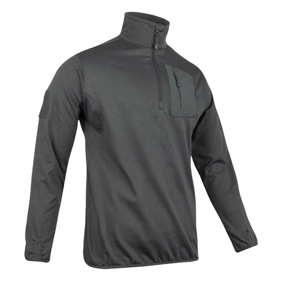 Viper Technical Mid Layer Fleece Top - Titanium