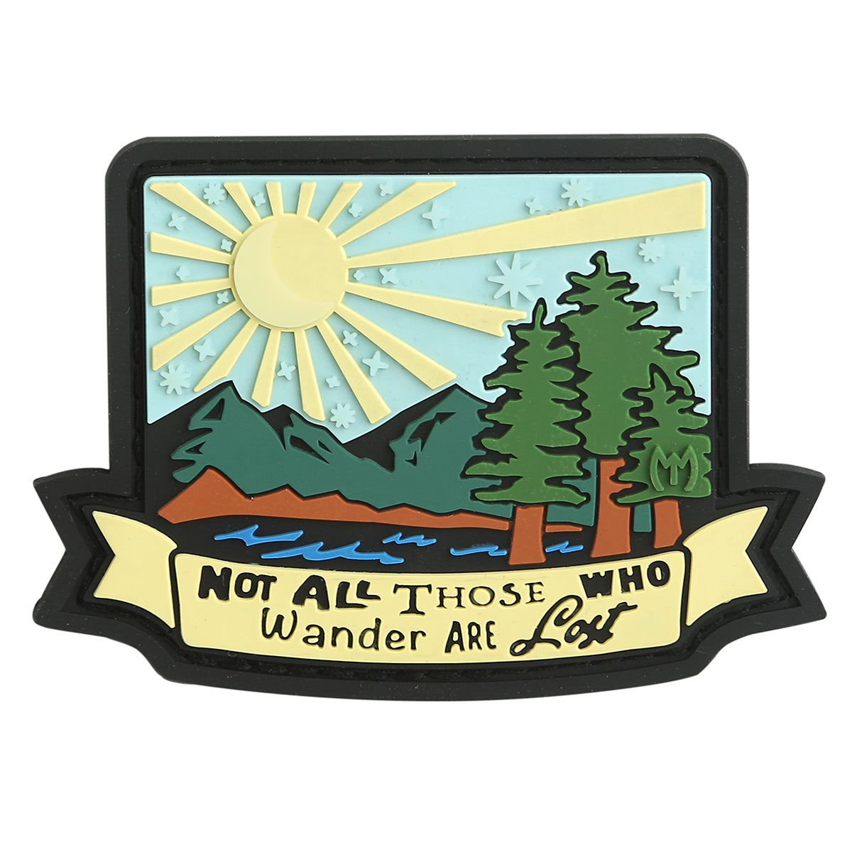 Maxpedition WANDER NOT LOST Full Colour Patch