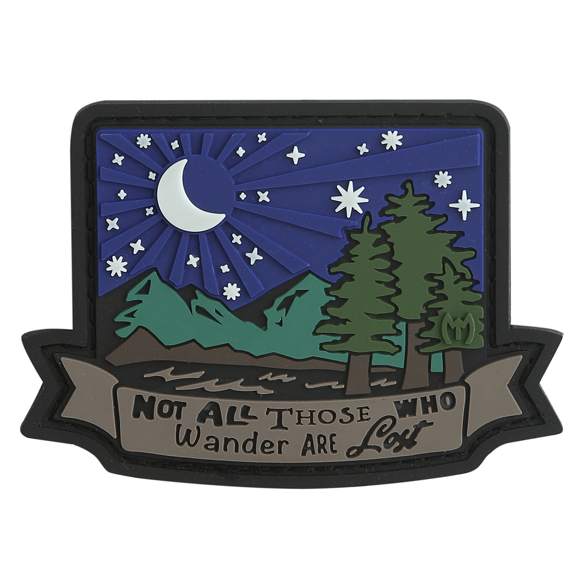Maxpedition WANDER NOT LOST Glow Patch