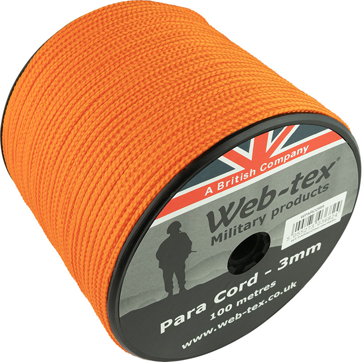 Web-Tex Paracord Reel - 100M