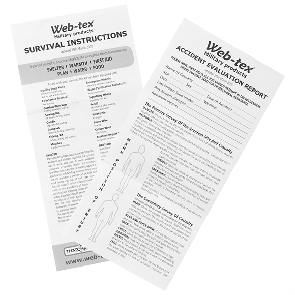 Web-Tex Combat Survival Kit