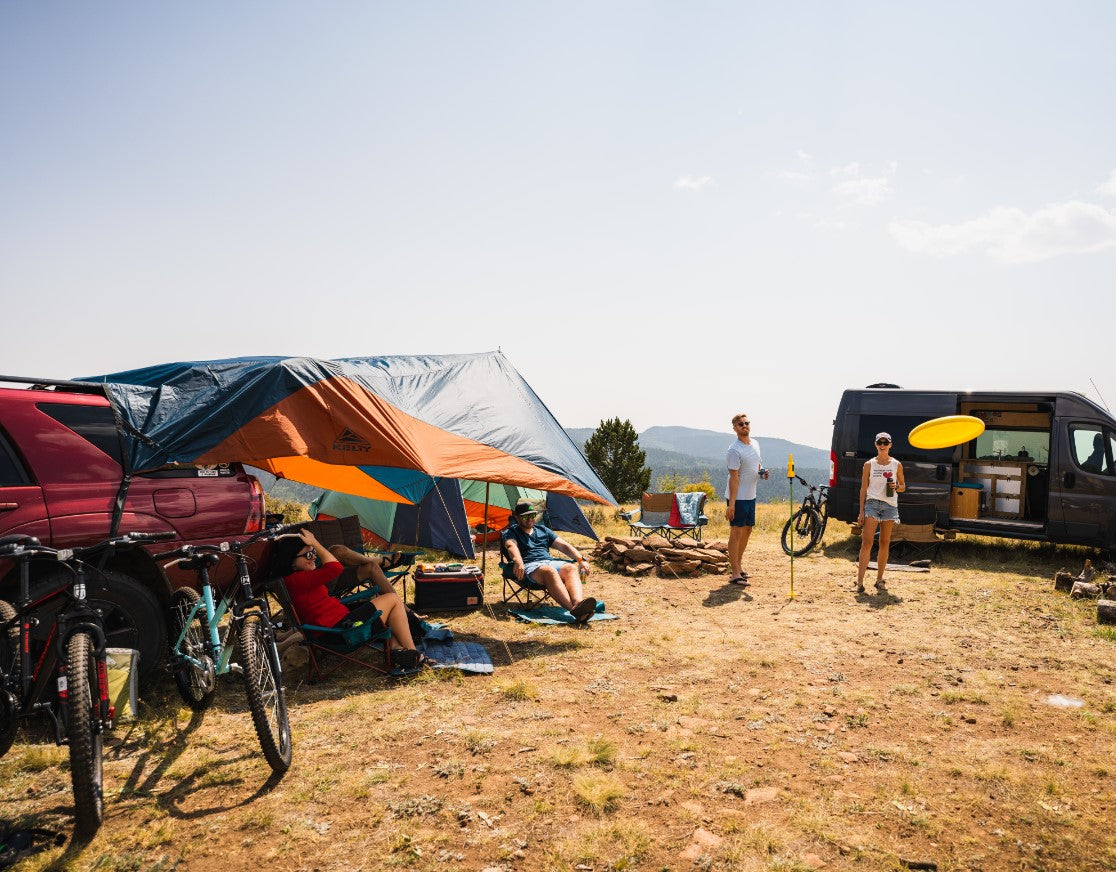 Kelty Waypoint Vehicle Tarp Shelter - Elm/Dark Shadow