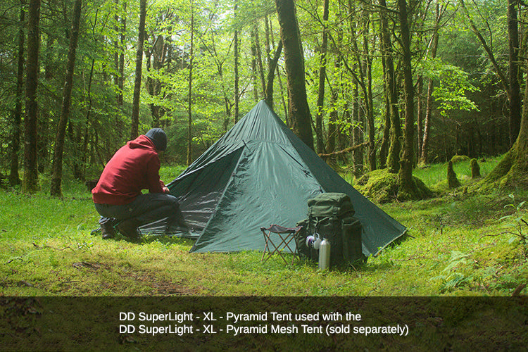 DD Hammocks SuperLight - XL - Pyramid Mesh Tent