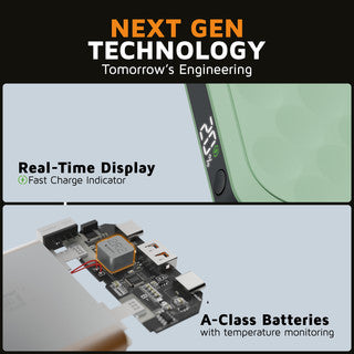 XStorm Fuel Series 5 Power Bank 20W - 10,000 mAh - Sage Green