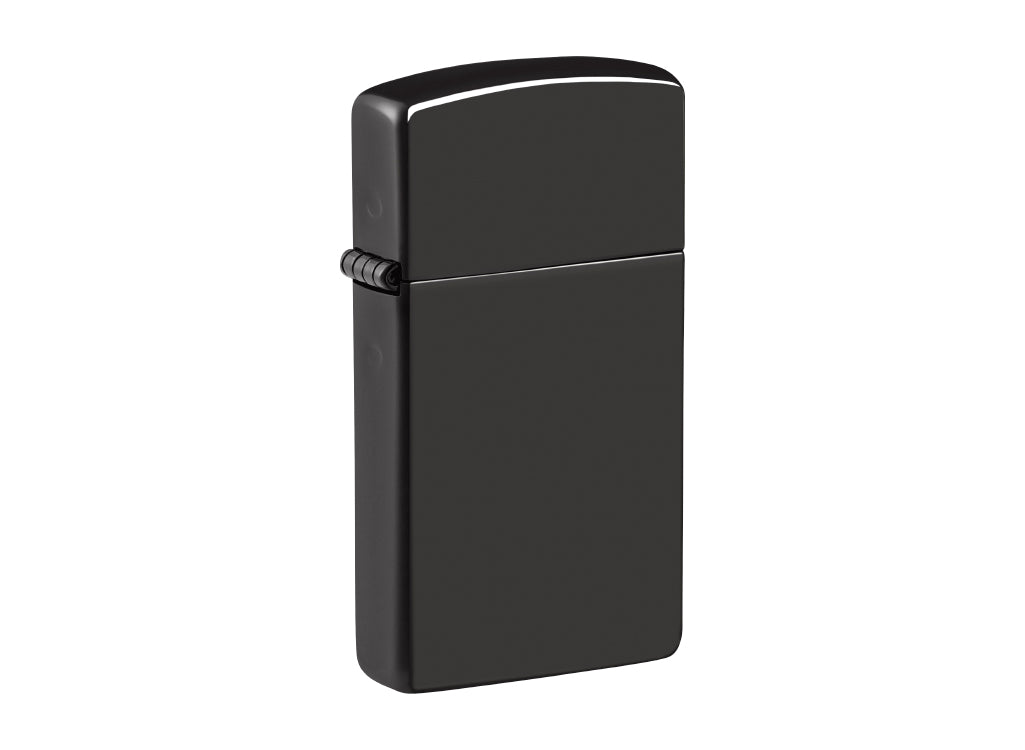 Zippo Slim High Polish Black Lighter