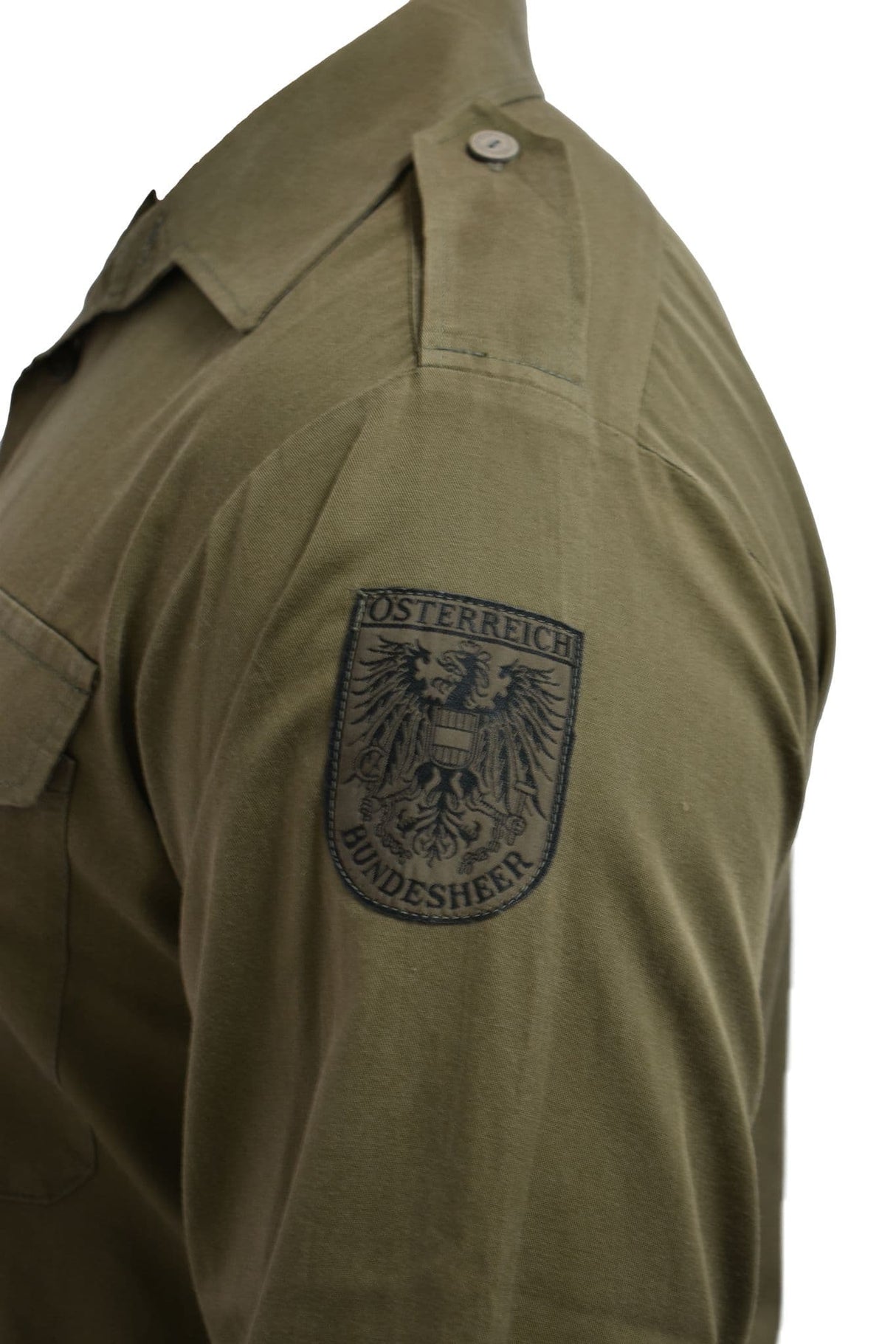 Austrian Military Lightweight Olive Green Shirt