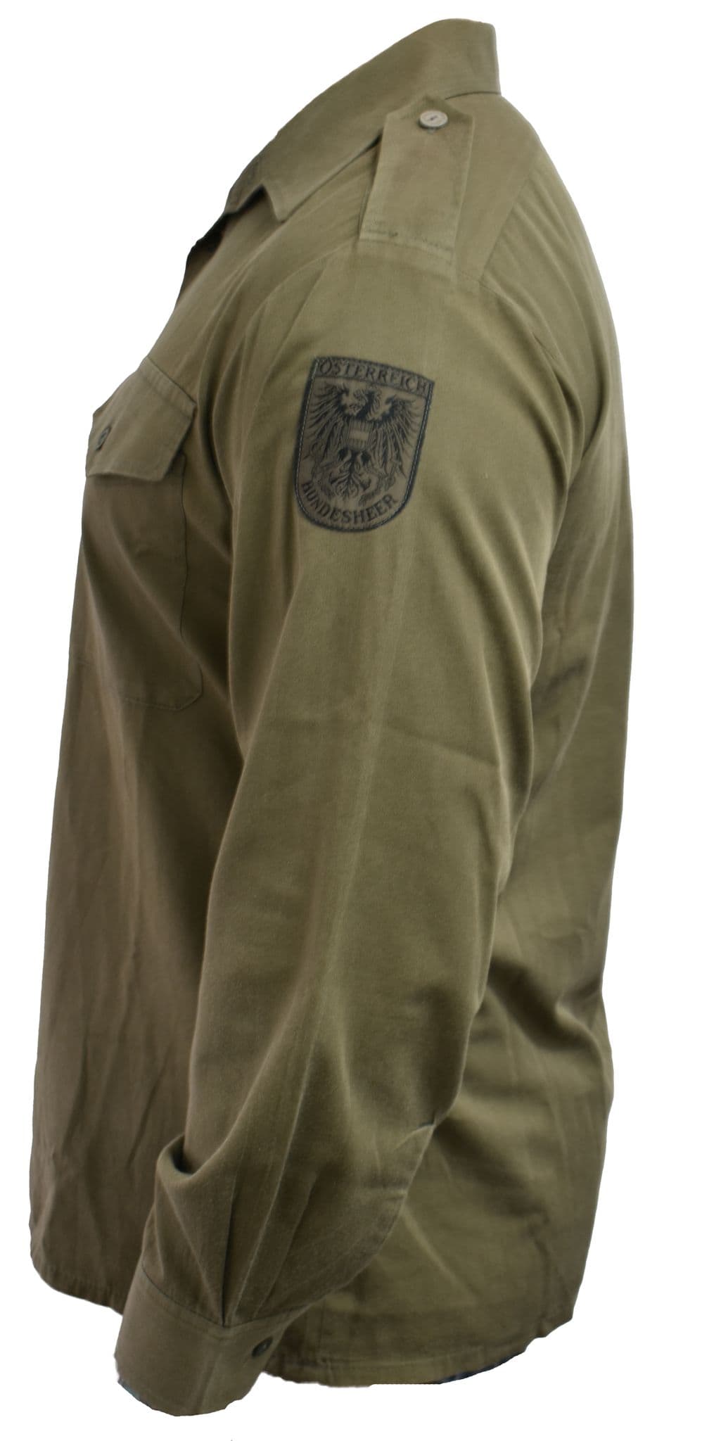 Austrian Military Lightweight Olive Green Shirt