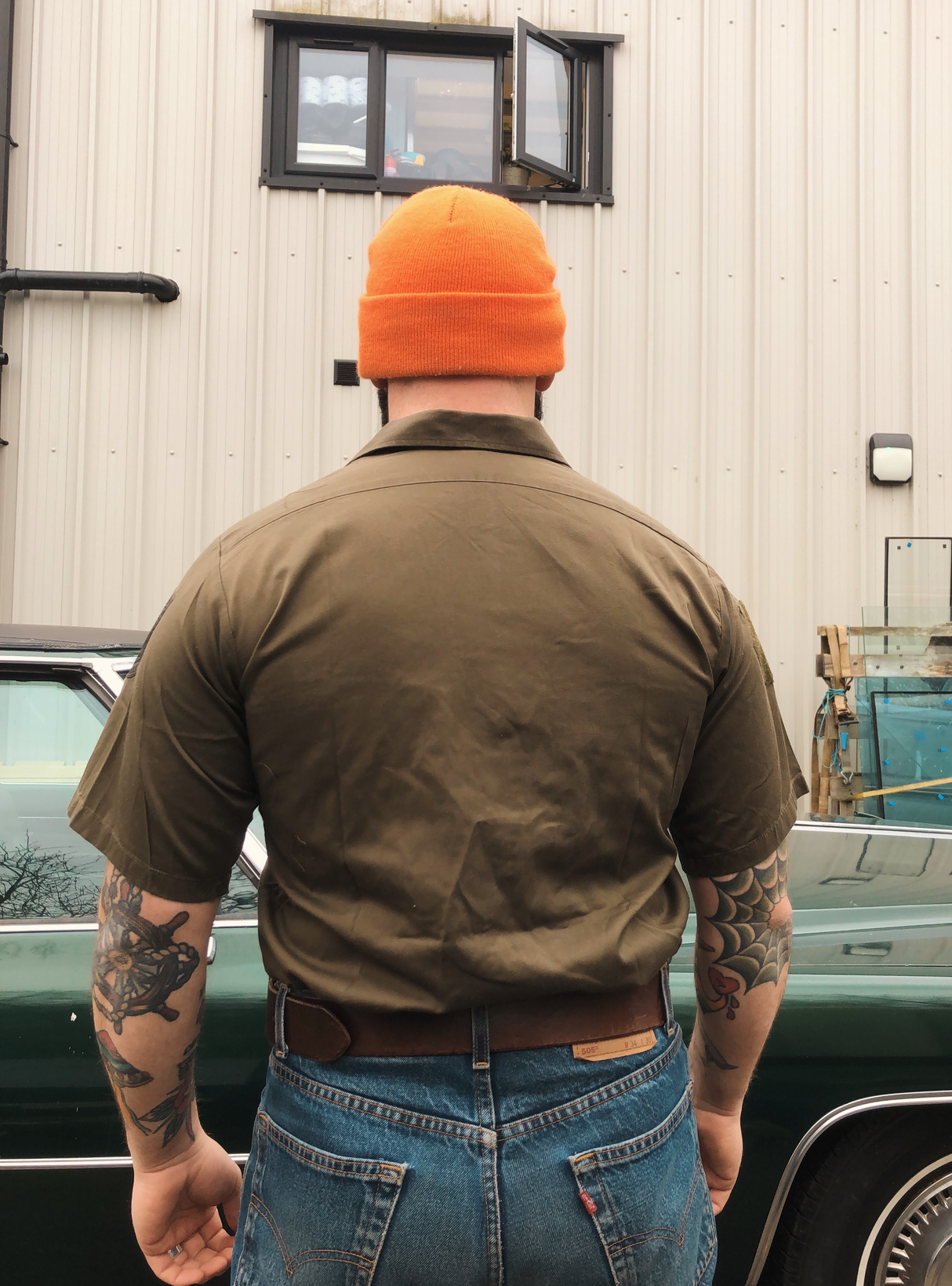 Austrian Military Lightweight Olive Green Short Sleeve Shirt