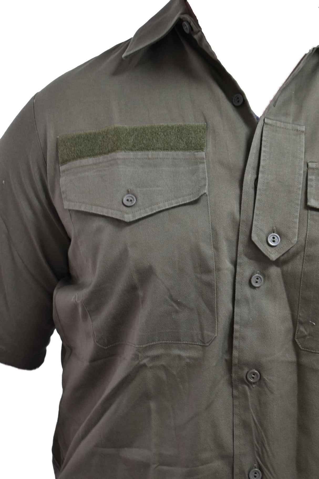 Austrian Military Lightweight Olive Green Short Sleeve Shirt