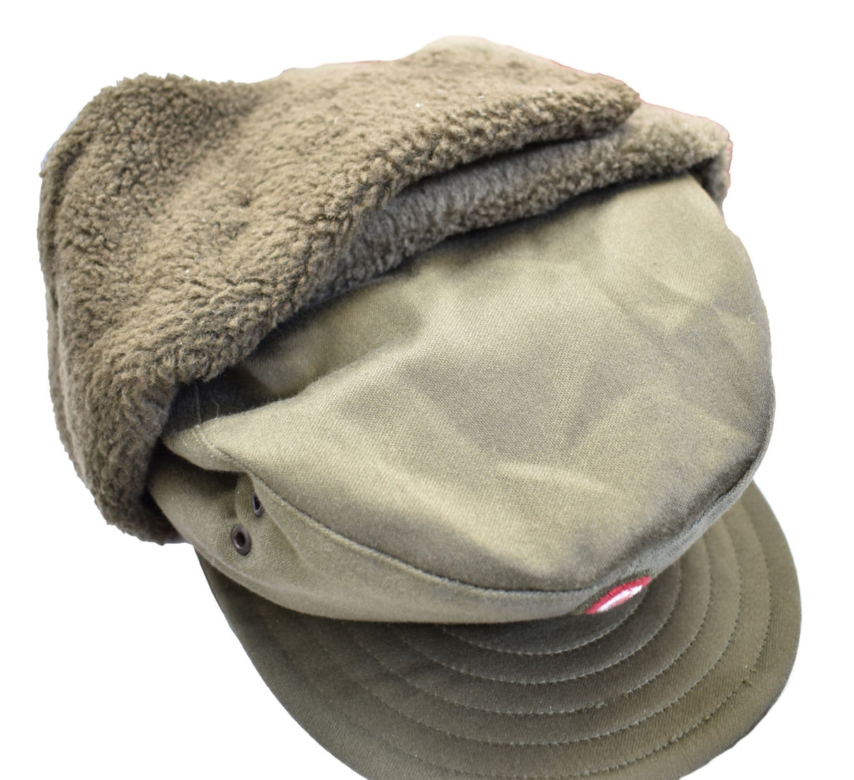 Austrian Military Olive Cold Weather Winter Cap