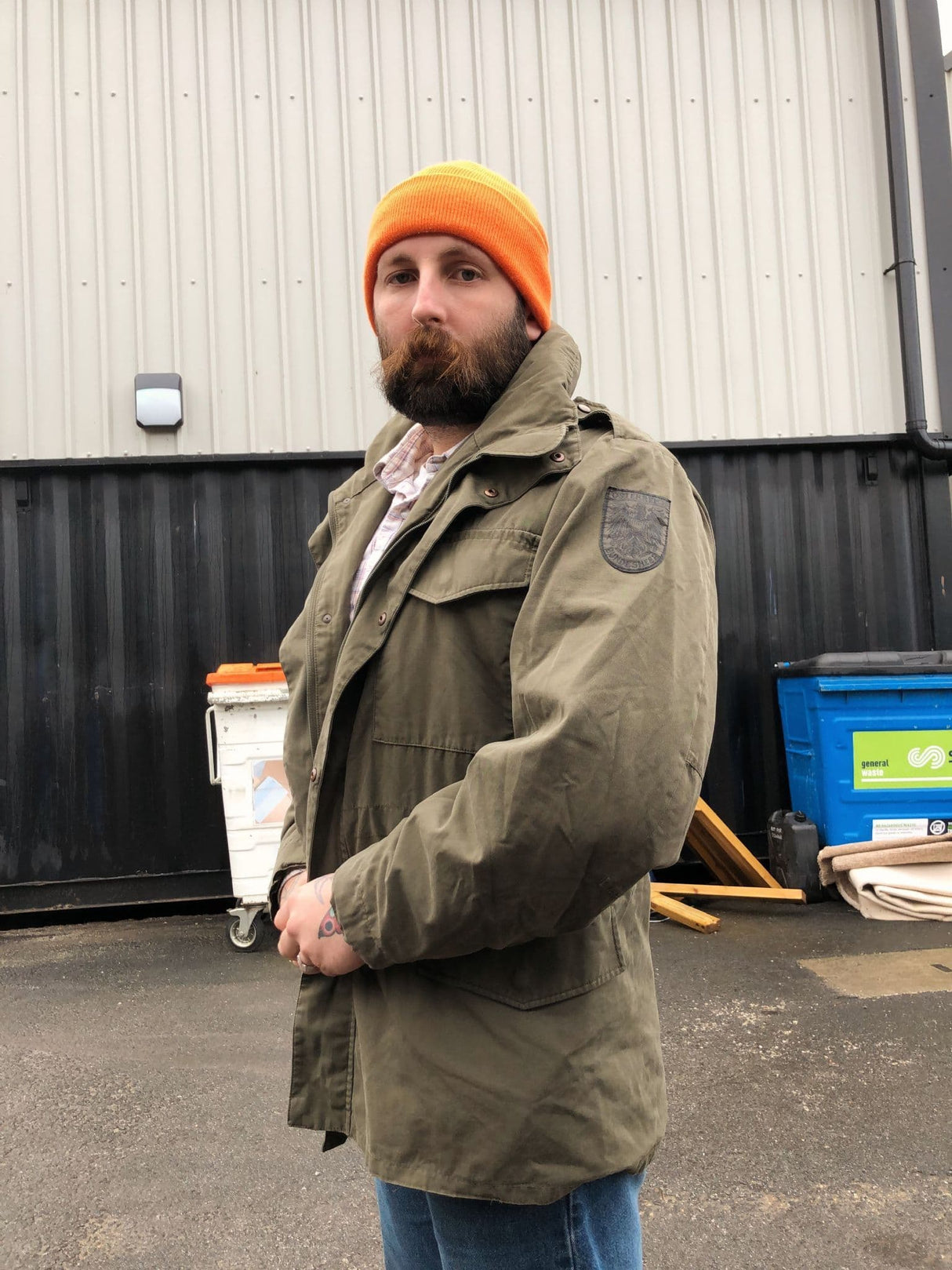 Austrian Military Surplus Waterproof Symtex Field Jacket