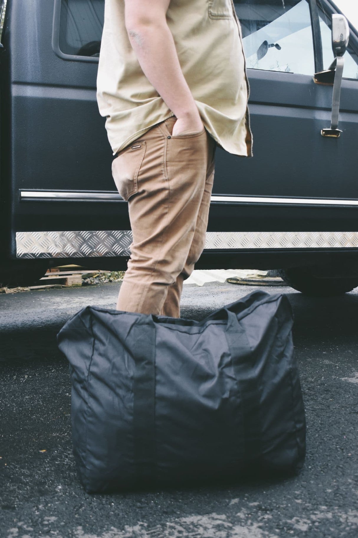 BCB Black Para Drop Zone Bag - 65 Litre