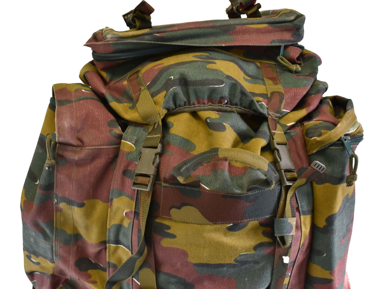 Belgian Army M97 Jigsaw Camo 100L + 20L Bergen & Side Pouches