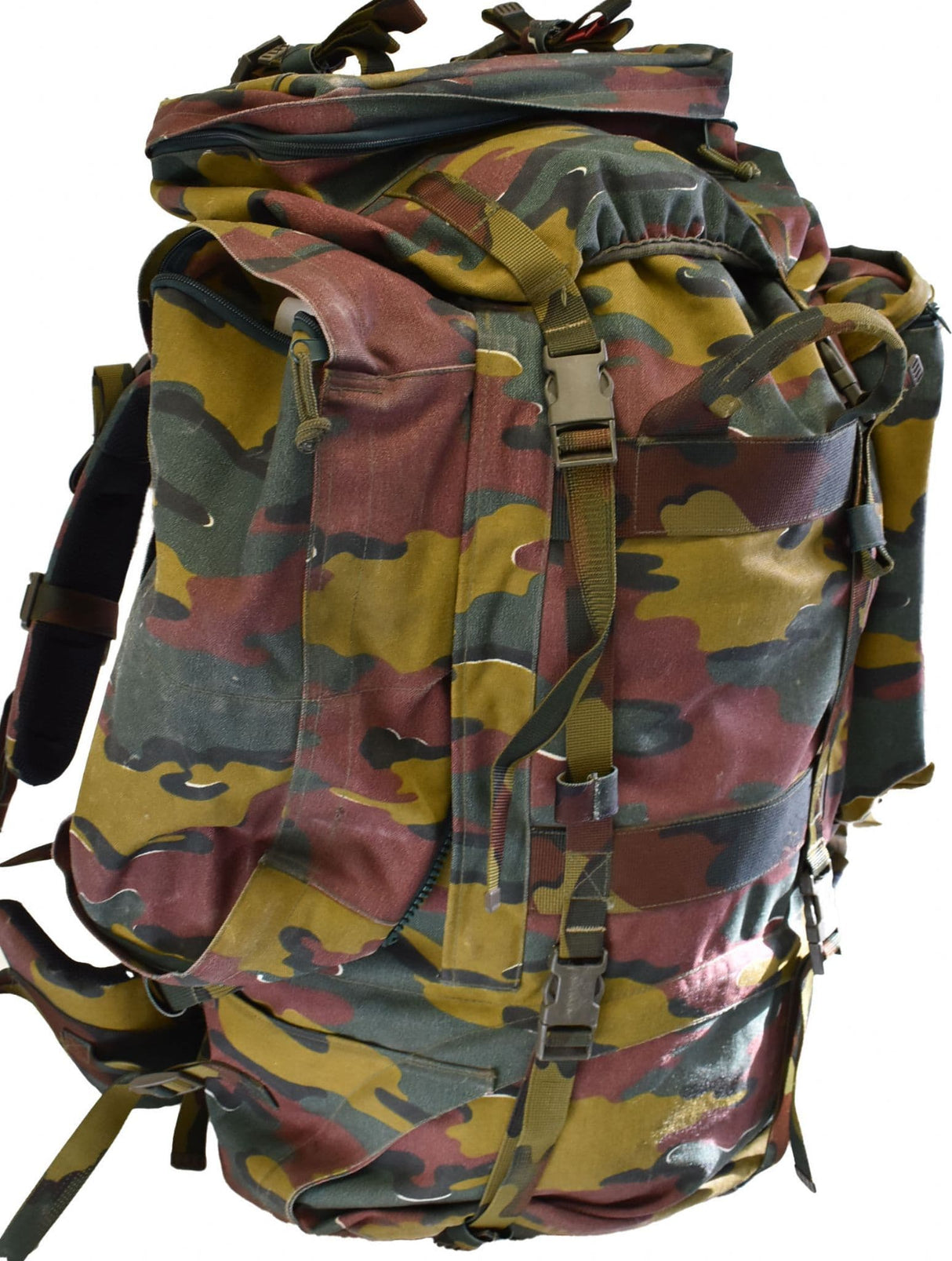 Belgian Army M97 Jigsaw Camo 100L + 20L Bergen & Side Pouches