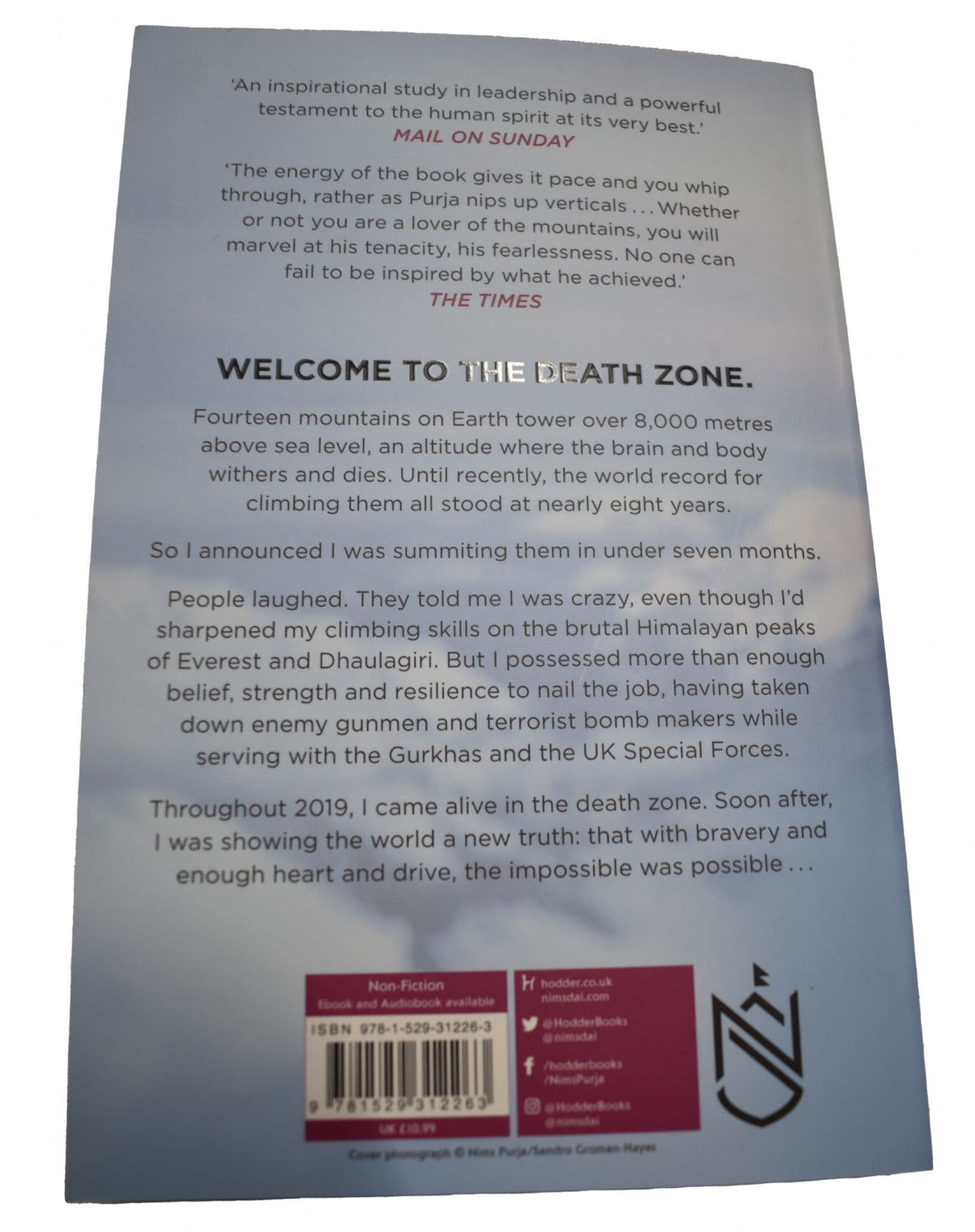 Beyond Possible Book By Nimsdai Purja