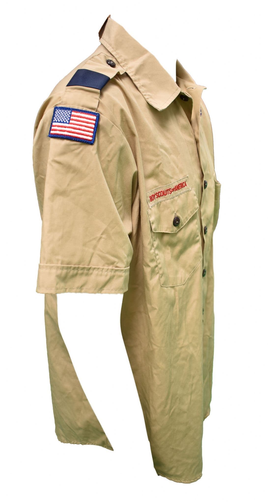 Boy Scouts Of America Tan Short Sleeved Shirt