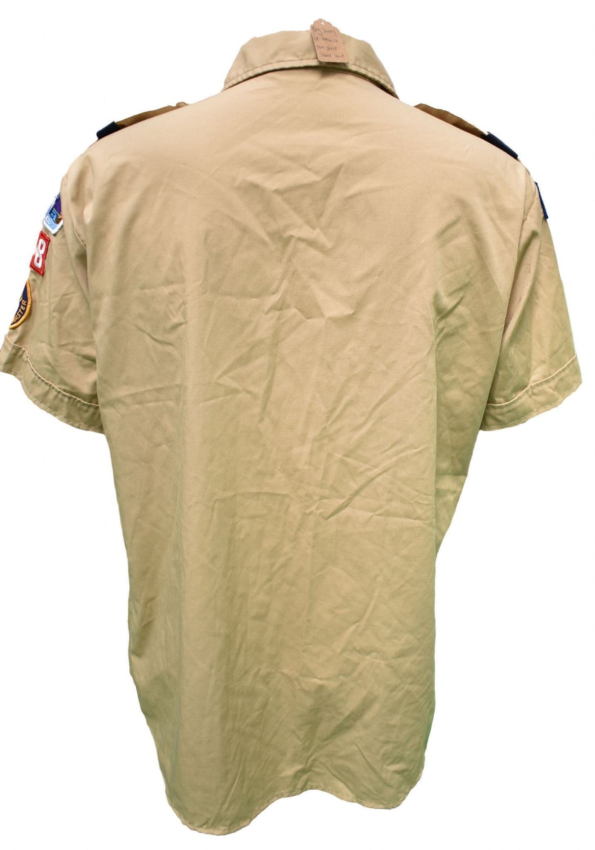 Boy Scouts Of America Tan Short Sleeved Shirt