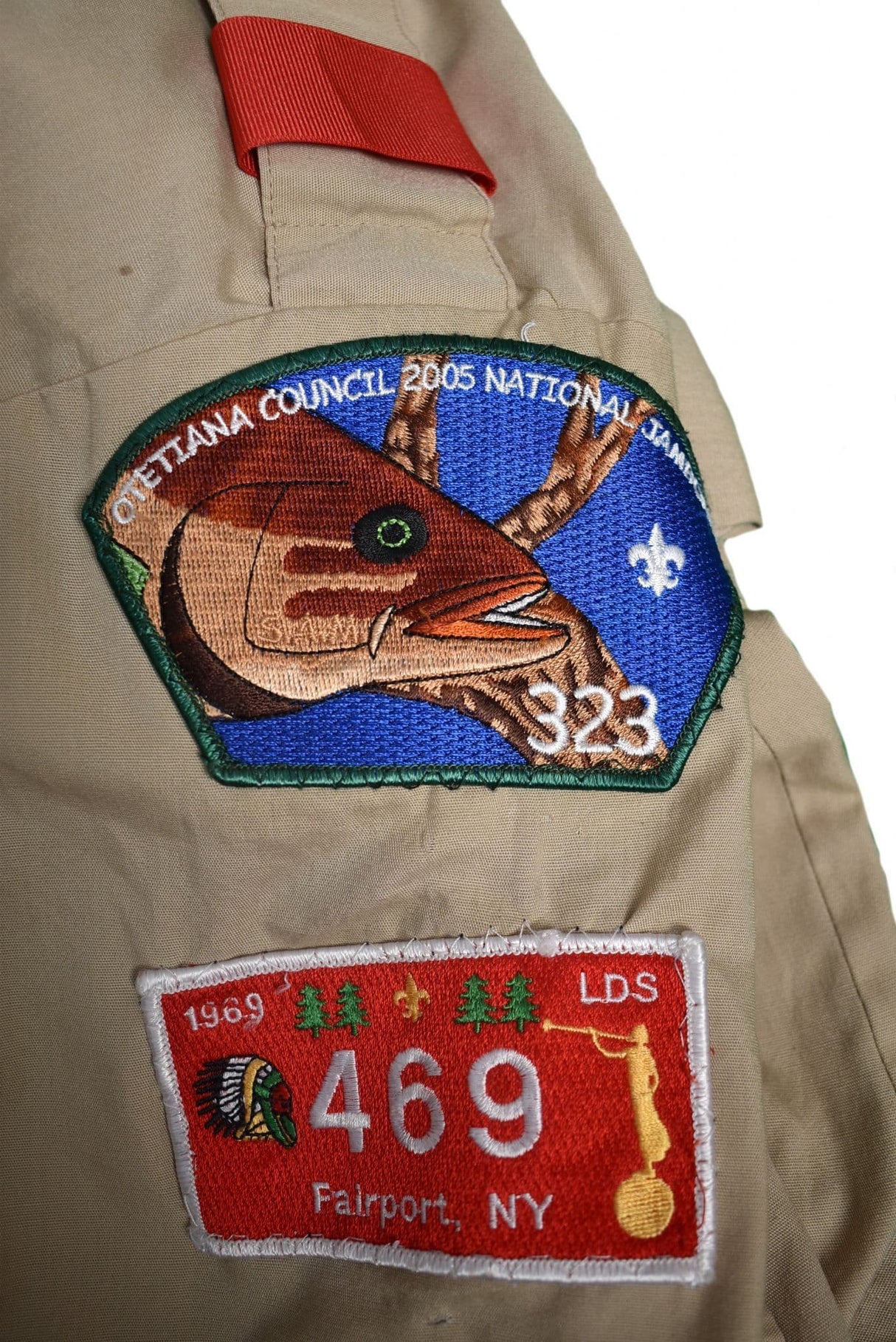 Boy Scouts Of America Tan Short Sleeved Shirt