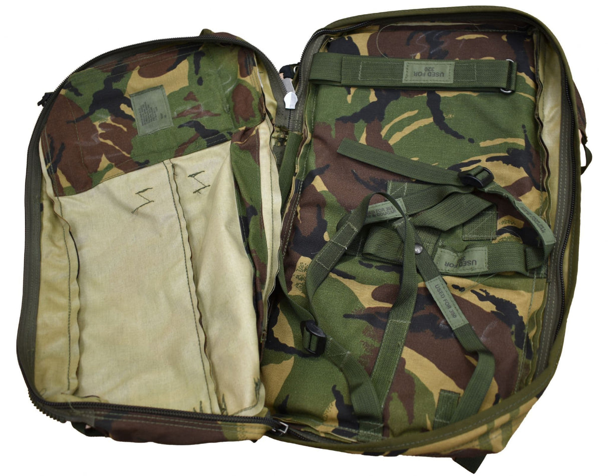 British Military DPM Dual Radio Carrier Rucksack 40L