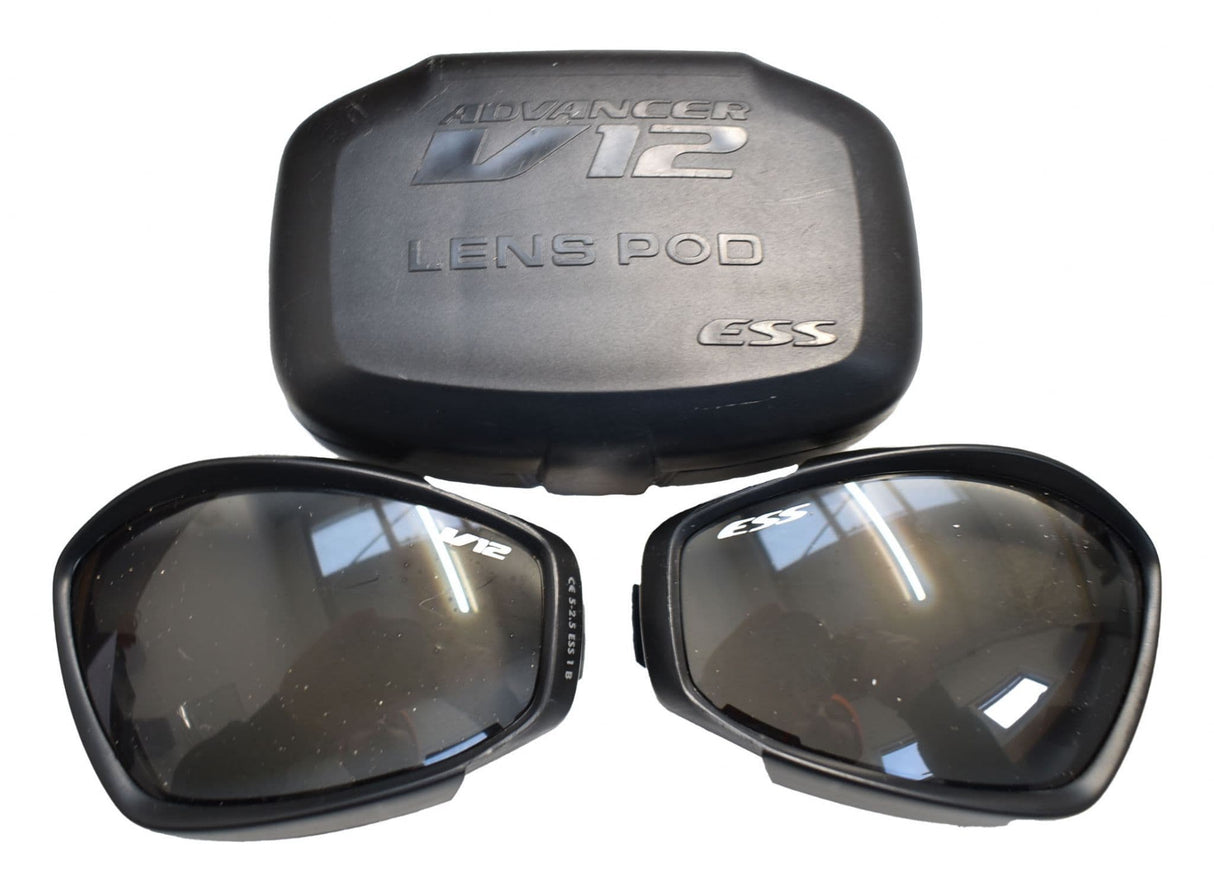 British Military ESS Advancer V12 Replacement Lenses For Tactical Goggles - Supergrade