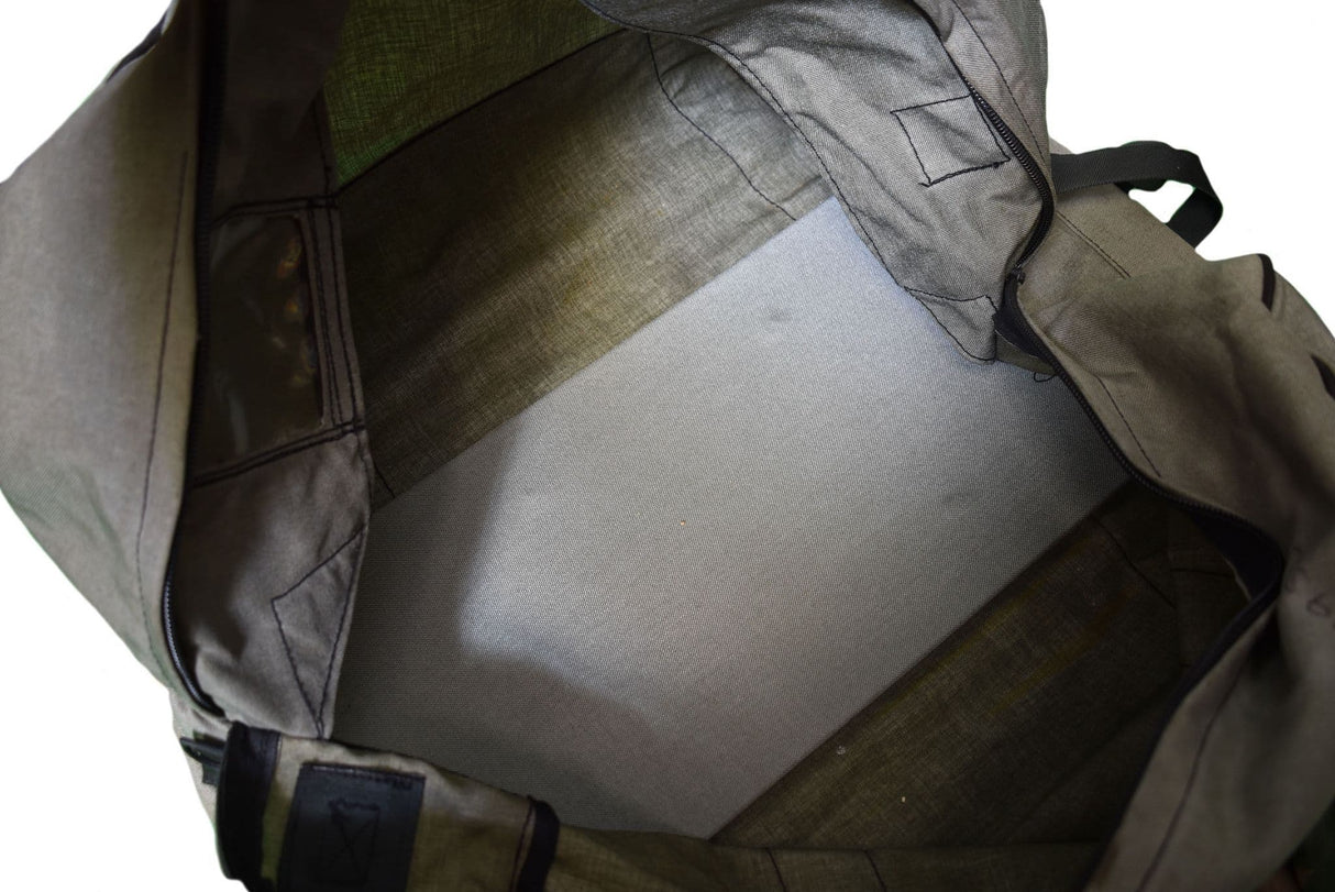 British Military Heavy Duty Canvas Holdall - Grey