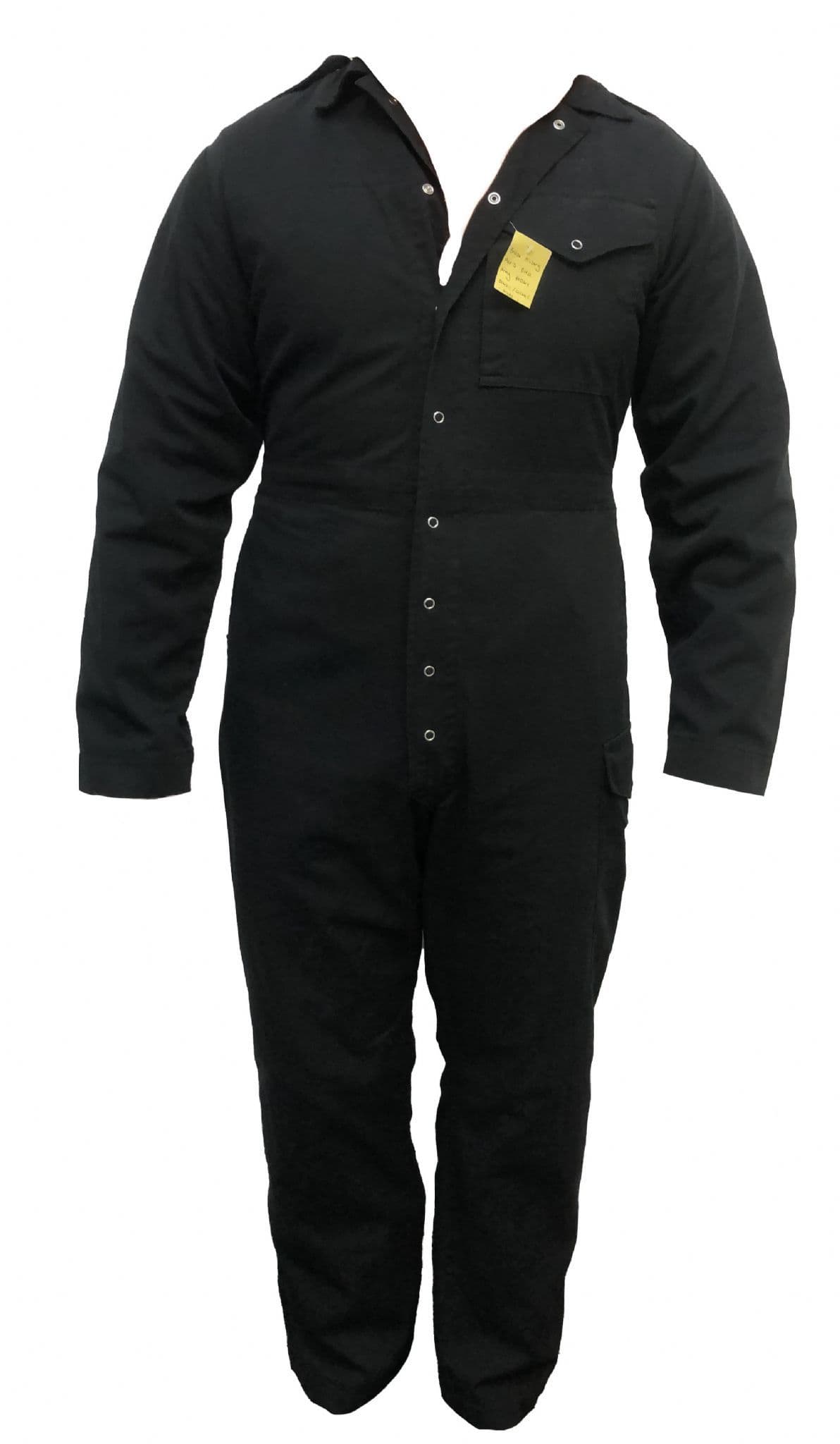 British Military Men's Black Army Pattern Overall / Coverall