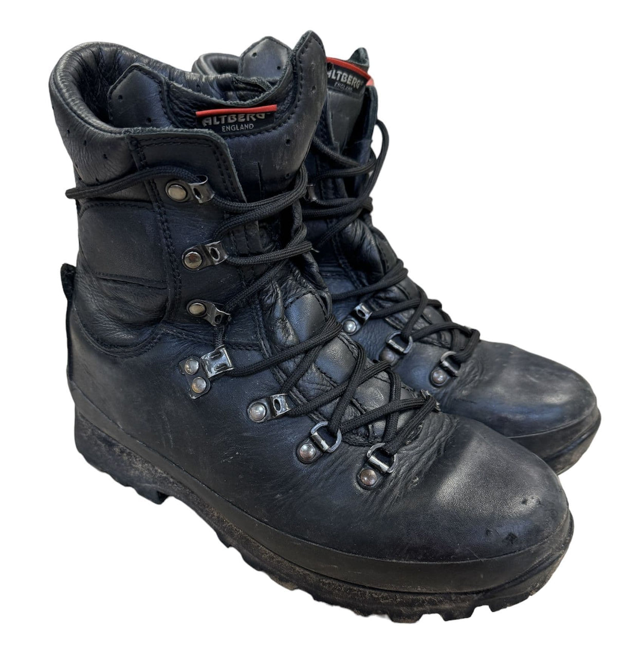 British Military Women's Altberg Defender Black Leather Boots