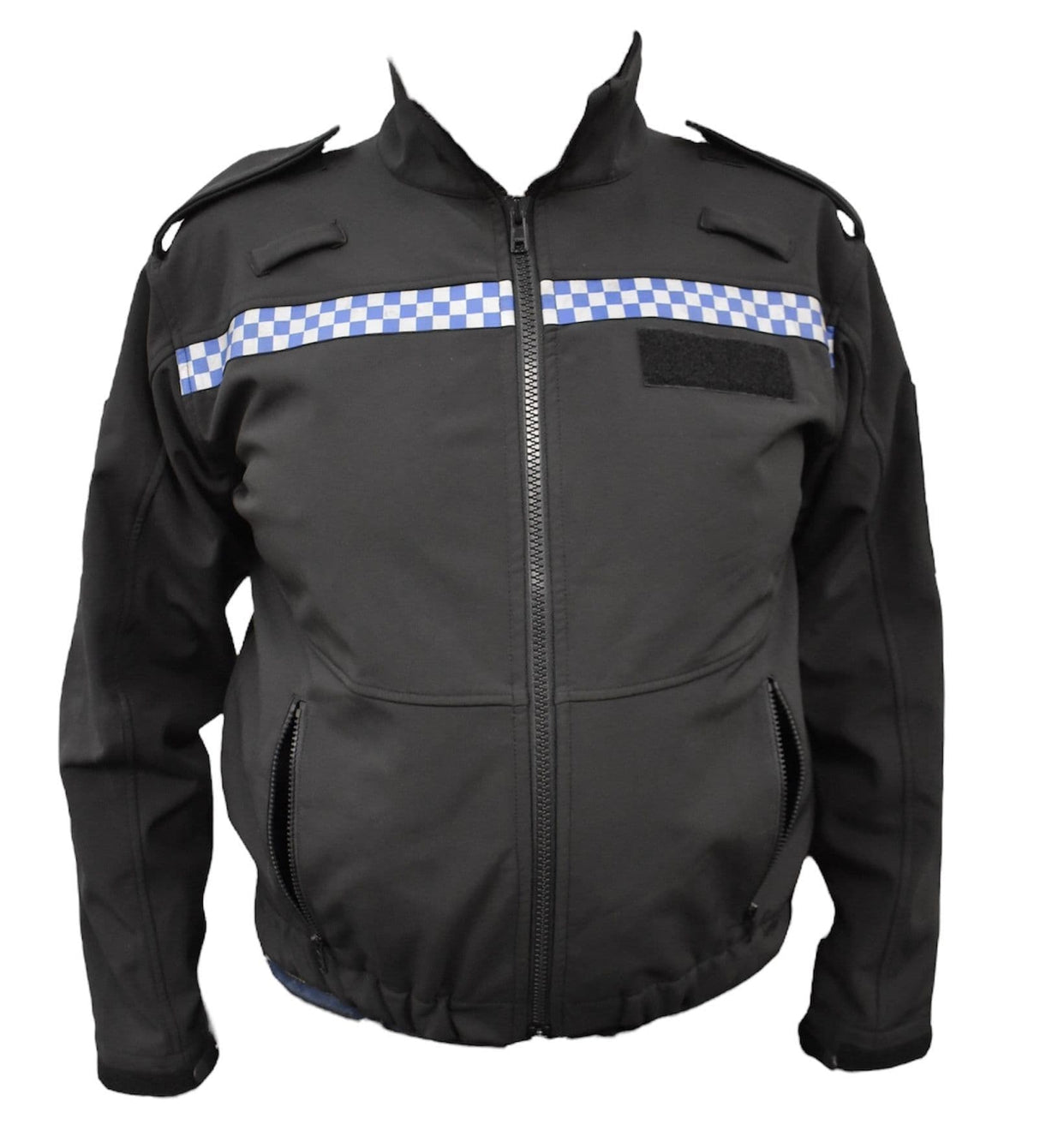 British Police Black Softshell Waterproof Jackets