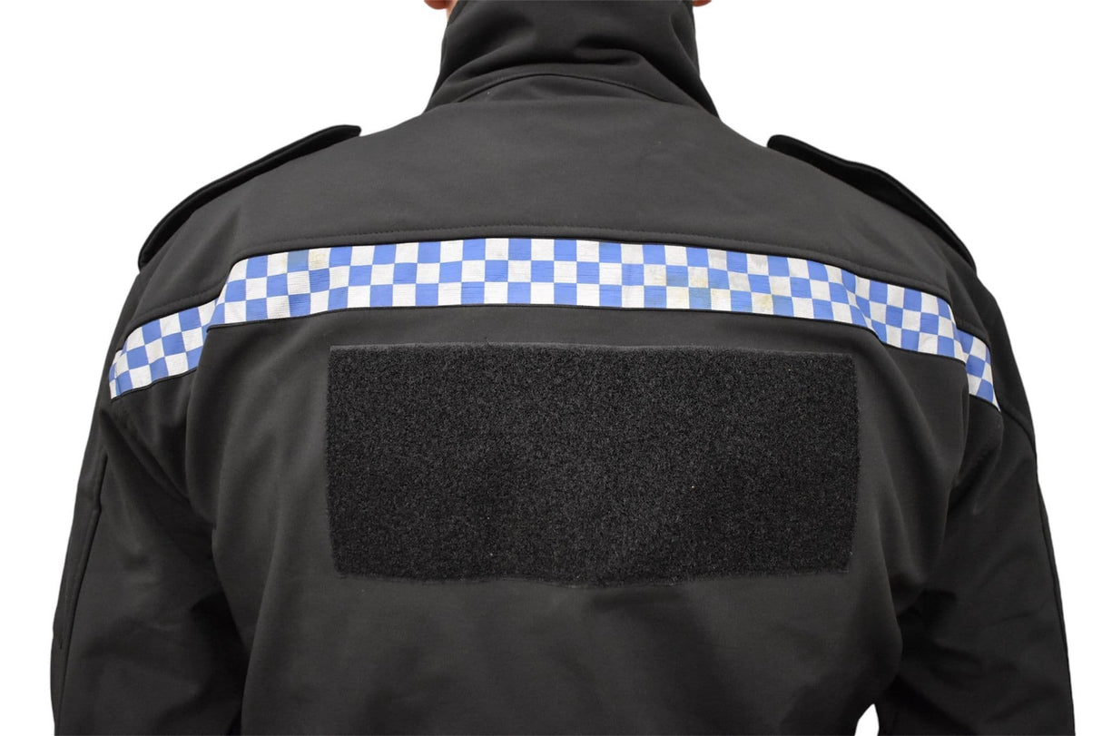 British Police Black Softshell Waterproof Jackets