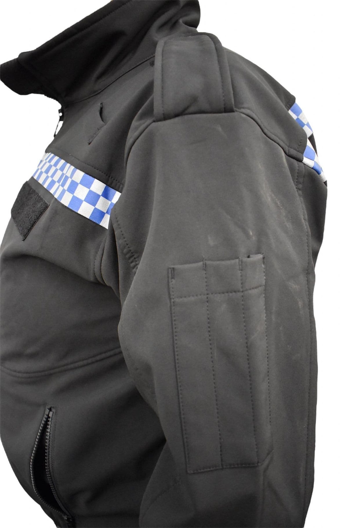 British Police Black Softshell Waterproof Jackets