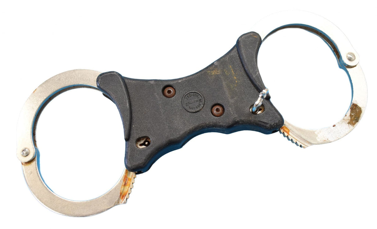 British Police Rigid Speedcuffs Handcuffs With Key