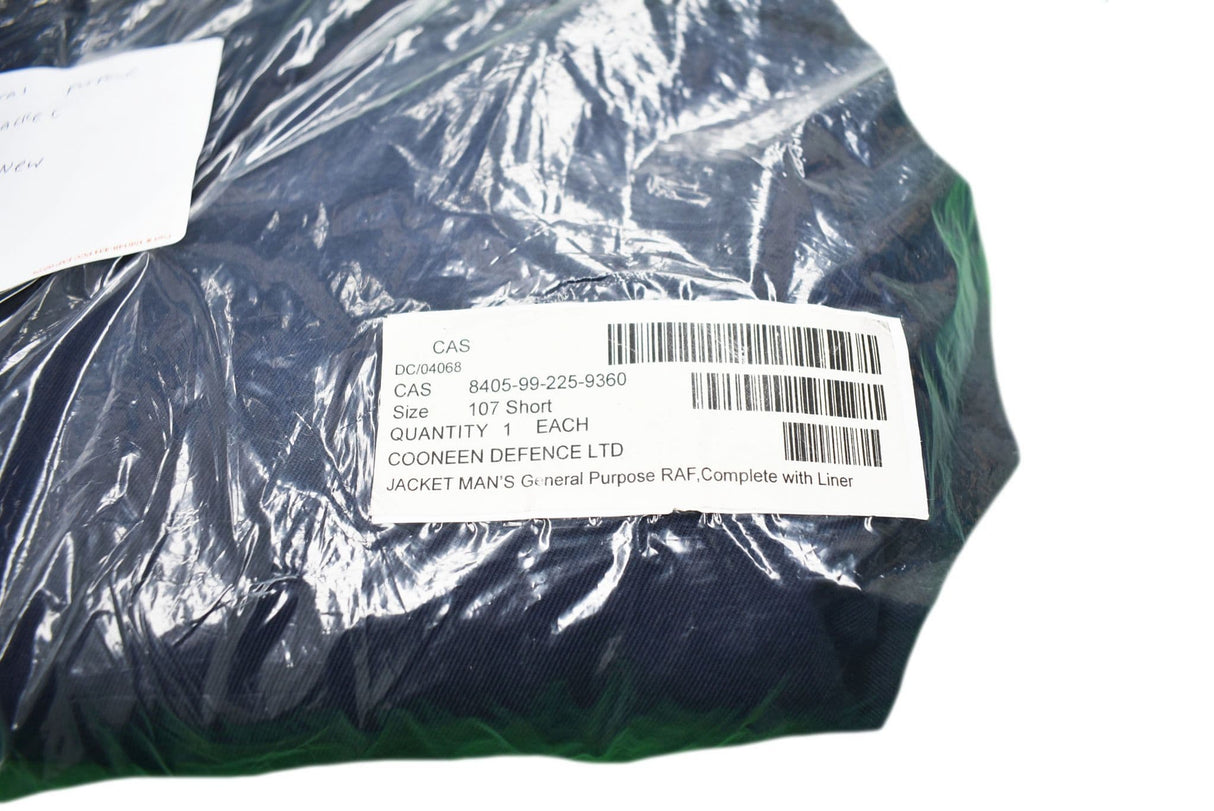 British RAF General Purpose Navy Blue Service Jacket With Liner - Brand New