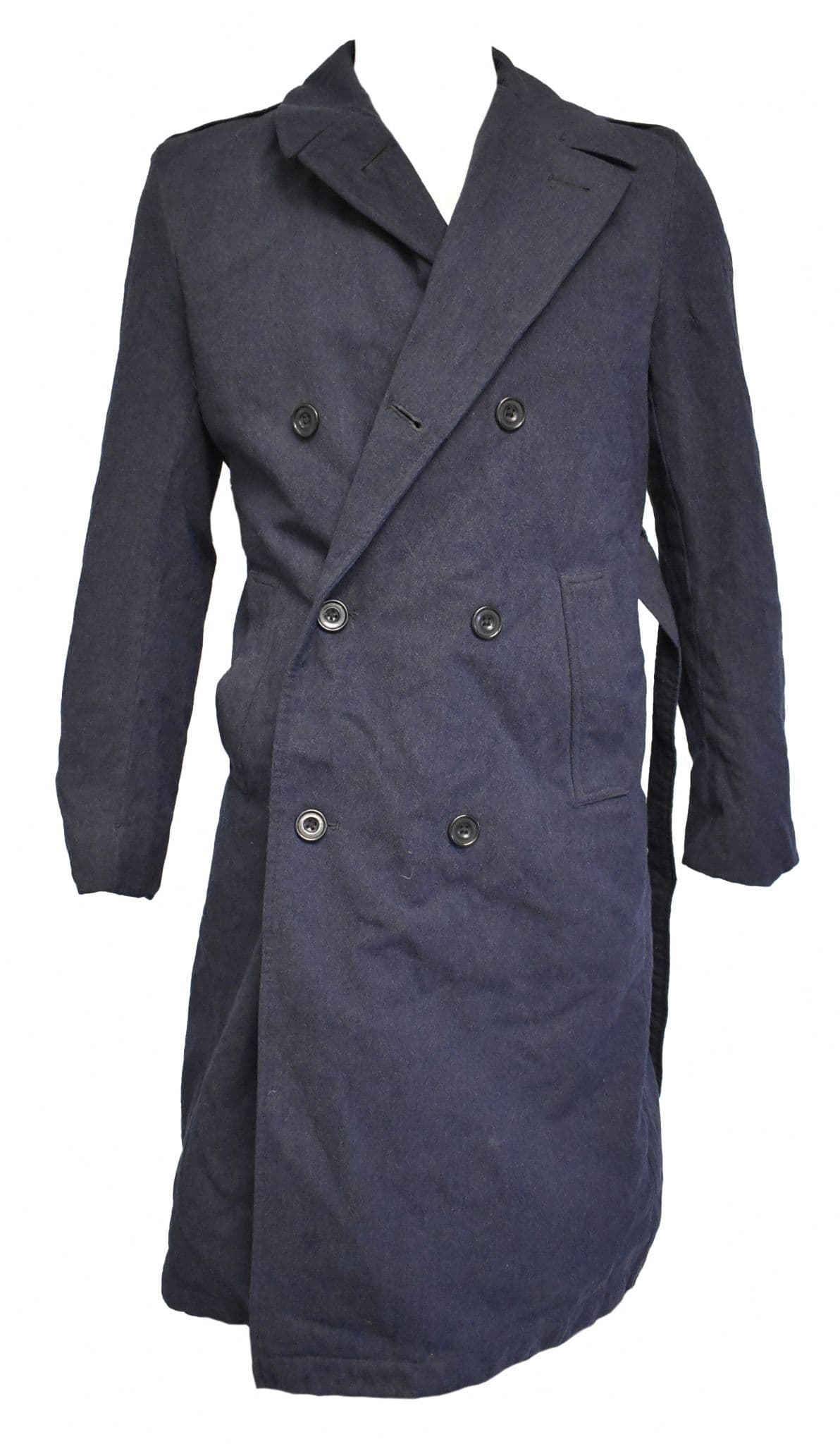 British RAF Men's All Ranks Double Breasted Raincoat